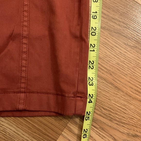 WHBM GUC Brick Red Straight Crop Pants - Picture 11 of 11